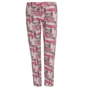 Roll Outta Bed Women's Patterned Open Bottom Pajama Pants